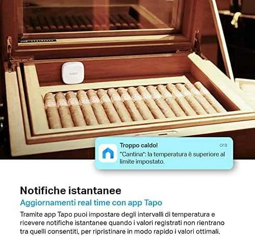 TP-LINK išmanusis temperatūros jutiklis Tapo T310 (TAPO T310)