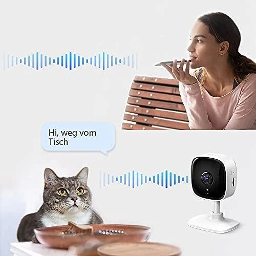 TP-LINK | Namų apsauga Wi-Fi kamera | Tapo C110 | Kubas | 3 MP | 3,3 mm/F/2,0 | Privatumo režimas, garso ir šviesos signalizacija, judesio aptikimas ir pranešimai, patobulintas naktinis matymas | H.264 | Micro SD, maks. 256 GB