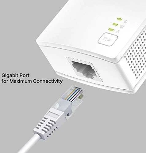 TP-LINK | Gigabit Powerline Starter Kit | TL-PA7017 RINKINYS | 10/100/1000 Mbit/s | Ethernet LAN (RJ-45) jungtys 1 | Nėra „Wi-Fi“ | Duomenų perdavimo sparta (maks.) 1000 Mbit/s | Papildomas lizdas