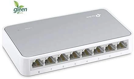 Šakotuvas TP-LINK 8 prievadų 10/100 Mbps komutatorius darbalaukio