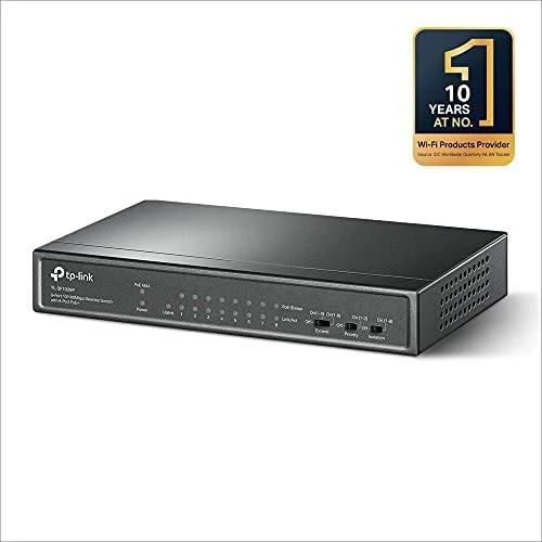 Šakotuvas TP-LINK | Jungiklis | TL-SF1009P | Nevaldomas | Darbalaukis | 10/100 Mbps (RJ-45) jungtys kiekis 9 | PoE+ jungtys kiekis 8 | Maitinimo tipas Išorinis