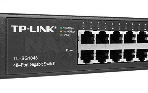 Šakotuvas TP-LINK 48port Gigab. Jungiklis 19 in-Rack