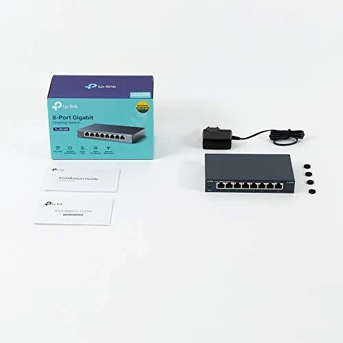 Šakotuvas TP-LINK TP-LINK komutatorius TL-SG108 TLSG108 (TL-SG108)