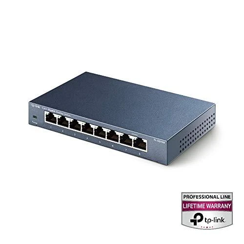 Šakotuvas TP-LINK TP-LINK komutatorius TL-SG108 TLSG108 (TL-SG108)