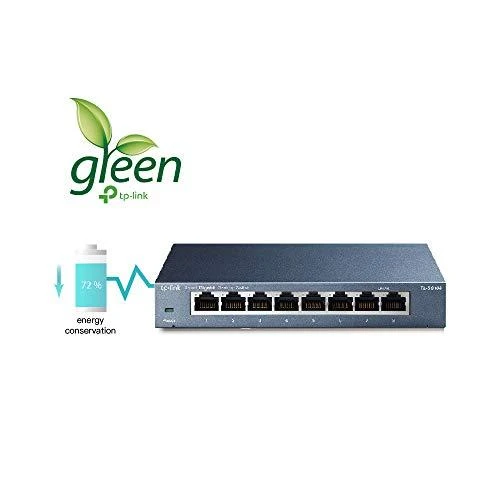 Šakotuvas TP-LINK TP-LINK komutatorius TL-SG108 TLSG108 (TL-SG108)
