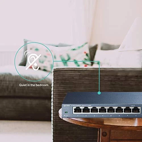 Šakotuvas TP-LINK TP-LINK komutatorius TL-SG108 TLSG108 (TL-SG108)