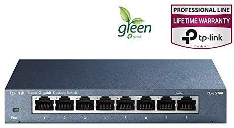 Šakotuvas Komutatorius TP-Link 8port / TL-SG108