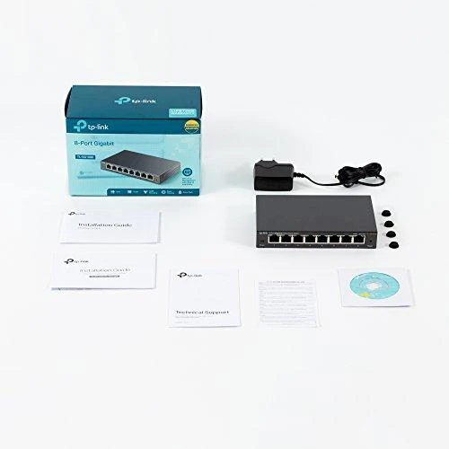 Šakotuvas Komutatorius TP-Link / TL-SG108E