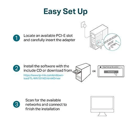 TP-Link TL-WN781ND adapteris