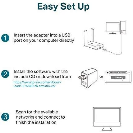 TP-LINK 300M WLAN USB-HIGH-GAIN-Adapt.
