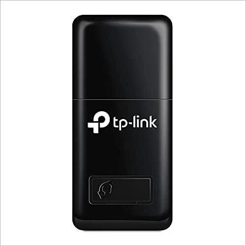 TP-LINK N300 WLAN Mini-USB adapteris, 2,4 GHz, 802.11b/g/n, QSS mygtukas, Autorun įrankis, palaiko Windows XP/Vista/7/8 ir MacOS