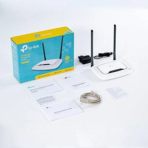 Belaidis maršrutizatorius TP-LINK TL-WR841N Wi-Fi 4 (802.11n) Data speed 300 Mbit/s Ethernet WAN Yes WAN connection type RJ-45 Ethernet LAN Yes 4xLAN jungtys TL-WR841N