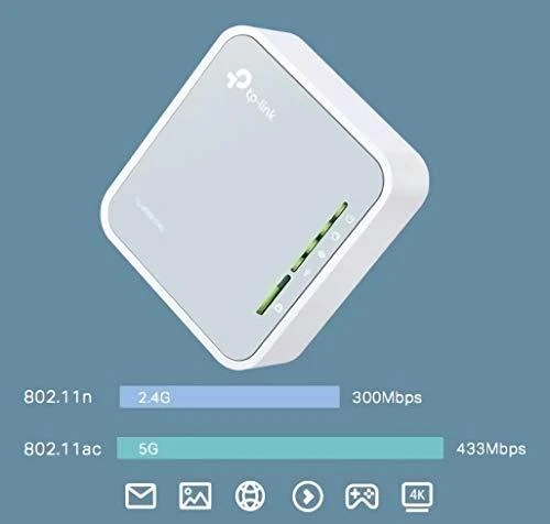 TP-link bevielis maršrutizatorius WR902AC traveling outs / TL-WR902AC