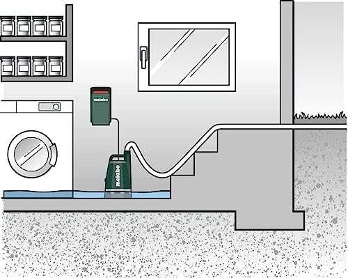 Vandens siurblys Metabo TPF 18 LTX 2200; 18 V (be akumuliatoriaus ir pakrovėjo)