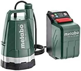 Vandens siurblys Metabo TPF 18 LTX 2200; 18 V (be akumuliatoriaus ir pakrovėjo)