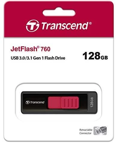 TRANSCEND JetFlash 760 128GB USB 3.0 Flash Drive