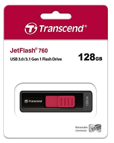 TRANSCEND JetFlash 760 128GB USB 3.0 Flash Drive