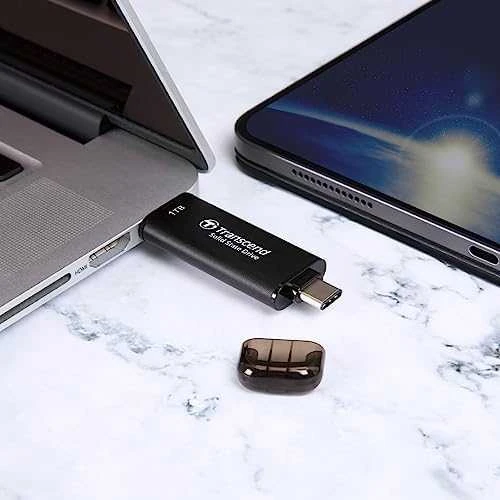 TRANSCEND ESD310C 1TB Išorinis kietasis diskas SSD USB 10Gbps Type C/A