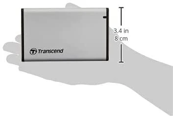 TRANSCEND 0GB StoreJet2.5i S3 AL korpusas Sidabrinis Color