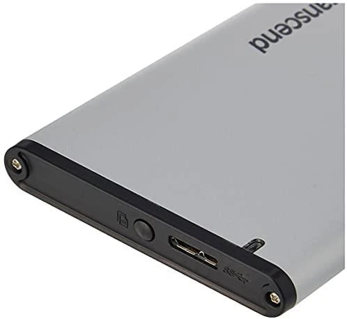 TRANSCEND 0GB StoreJet2.5i S3 AL korpusas Sidabrinis Color