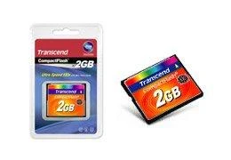 TRANSCEND CompactFlash 2GB MLC atminties kortelė