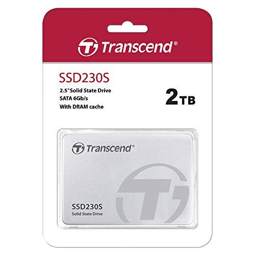 Transcend SSD230S, 2TB, 2,5 colio, SATA3 (560/520 MB/s), 3D, aliuminio dėklas