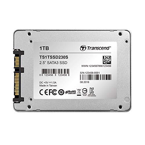 Transcend SSD230S, 2TB, 2,5 colio, SATA3 (560/520 MB/s), 3D, aliuminio dėklas