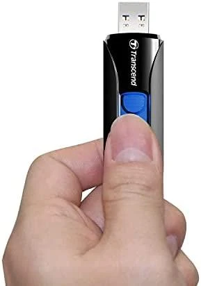TRANSCEND 256GB USB 3.0 USB atmintinė be dangtelio Juoda