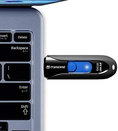 Transcend 16GB JETFLASH 790 USB 3.0 - Juodas