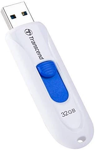 TRANSCEND JetFlash790 32GB USB 3.0 baltas