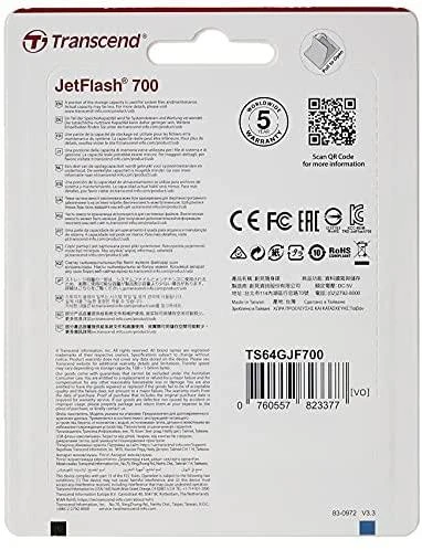 TRANSCEND JETFLASH 700 64GB USB 3.0