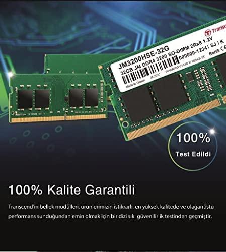 RAM TRANSCEND 32GB JM DDR4 3200Mhz SO-DIMM 2Rx8 2Gx8 CL22 1.2V