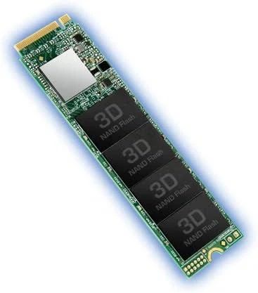 TRANSCEND 1TB SSD vidinis M.2 2280 PCIe Gen3x4 NVMe TLC be DRAM