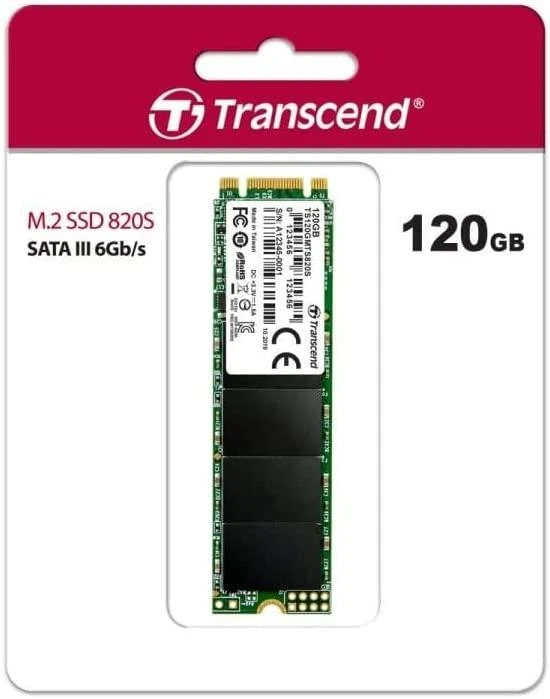 Transcend SSD 120GB, M.2 2242, SATA3, TLC, 560/500Mb/s