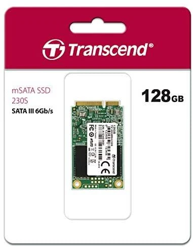 TRANSCEND 128GB mSATA SSD SATA3 3D TLC