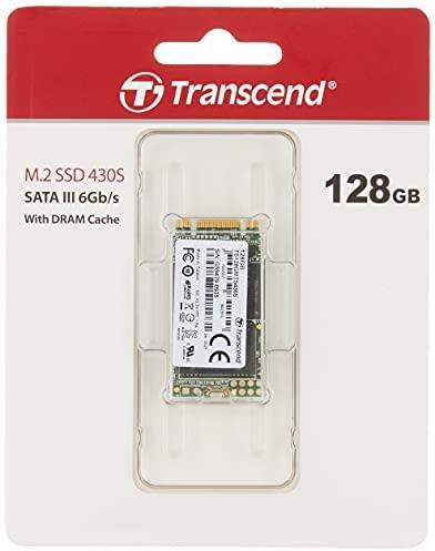 Transcend 128GB, M.2 2242 SSD 430S , SATA3 B+M Key, TLC, R/W 560/500 MB/s
