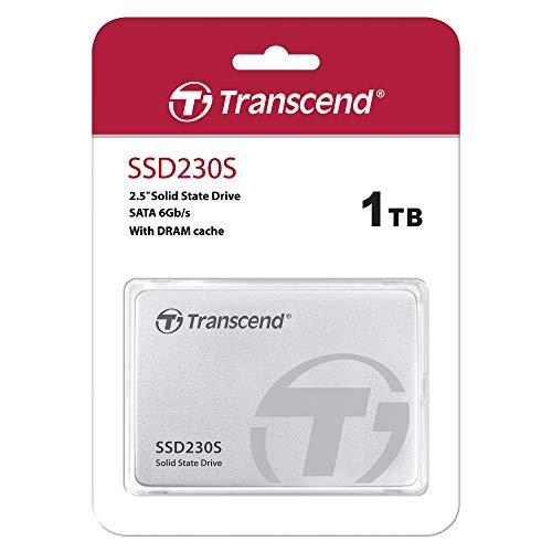 Transcend SSD230S, 1TB, 2,5 colio, SATA3 (560/520 MB/s), 3D, aliuminio dėklas