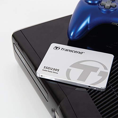 Transcend SSD230S, 1TB, 2,5 colio, SATA3 (560/520 MB/s), 3D, aliuminio dėklas