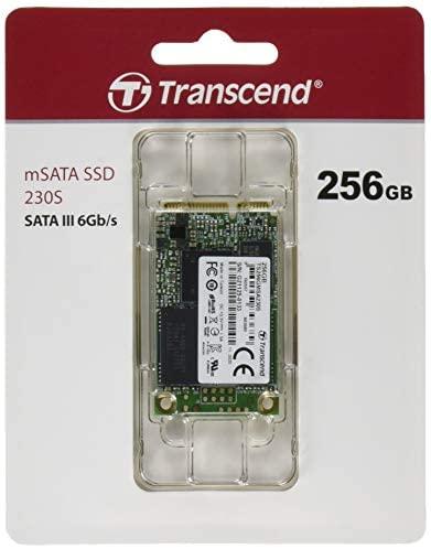 TRANSCEND 256GB mSATA SSD SATA3 3D TLC