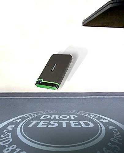 TRANSCEND StoreJet 25M3 2TB išorinis kietasis diskas, atsparus smūgiams
