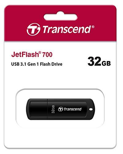 TRANSCEND JETFLASH 700 32GB USB 3.0 atmintis