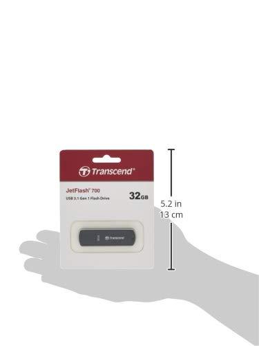TRANSCEND JETFLASH 700 32GB USB 3.0 atmintis