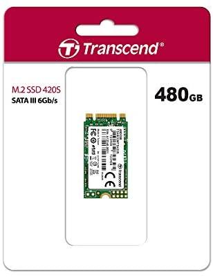 TRANSCEND 480GB M.2 2242 SSD SATA3 B+M Key TLC
