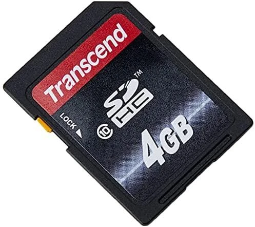 Atminties kortelė Transcend SDHC 4GB Class 10