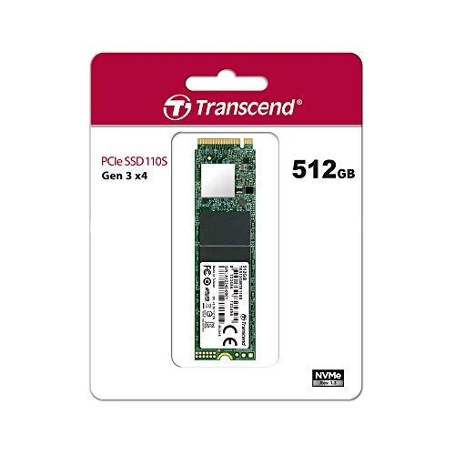 TRANSCEND 512GB M.2 2280PCIe Gen3x4 3D TLC DRAM-less