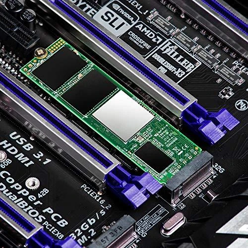 TRANSCEND 512GB M.2 2280 PCIe Gen3x4 M-Key 3D TLC su Dram