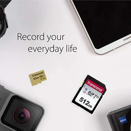 Atminties kortelė TRANSCEND 512GB UHS-I U3 SD kortelė