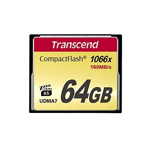 Atminties kortelė Transcend Compact Flash 64GB 1000x