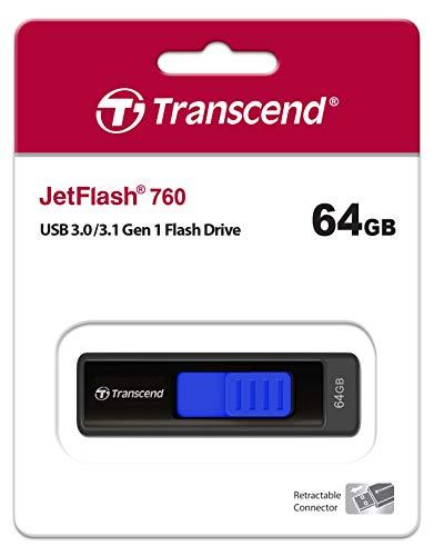 USB atmintinė „Transcend JetFlash 760“, 64 GB (TS64GJF760)