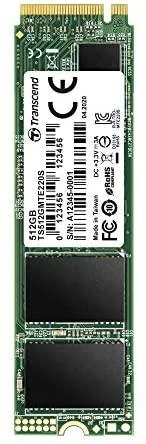 TRANSCEND 512GB M.2 2280 PCIe Gen3x4 M-Key 3D TLC su Dram